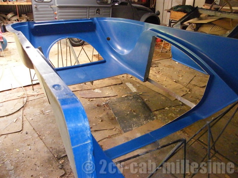 moule carrosserie 2 cv cabriolet millesime