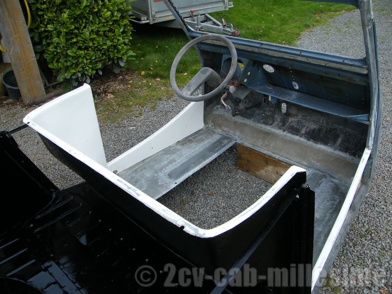 montage du kit 2 cv cabriolet millesime Hubert Heurtin