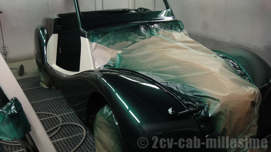 2 cv cabriolet millesime Hubert Heurtin