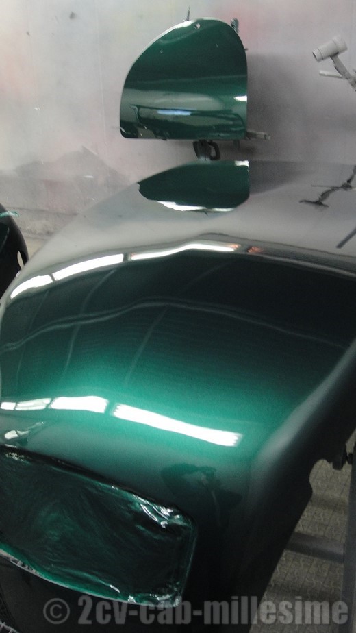 2 cv cabriolet millesime Hubert Heurtin