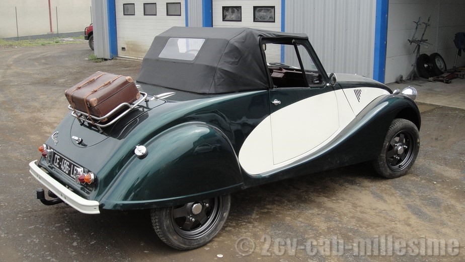 2 cv cabriolet millesime Hubert Heurtin