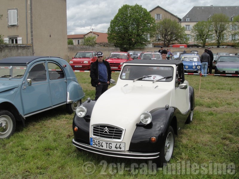 2 cv cabriolet millesime celluloise 2012