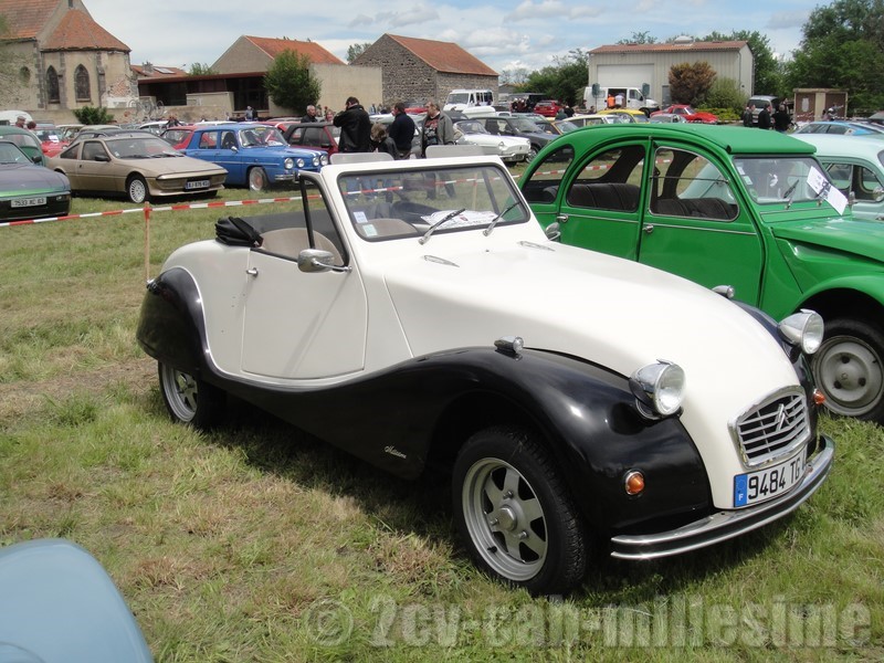 2 cv cabriolet millesime celluloise 2012
