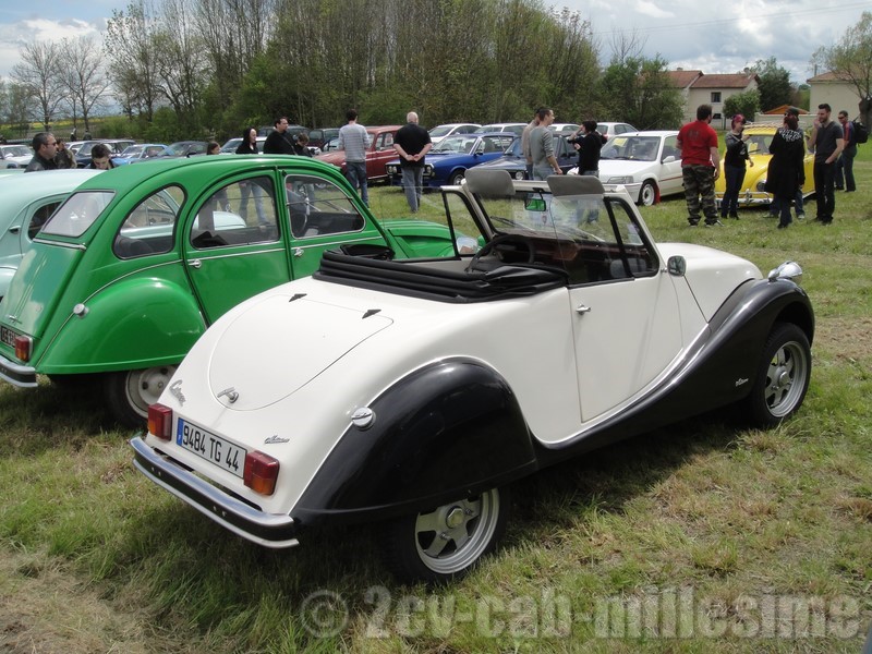 2 cv cabriolet millesime celluloise 2012