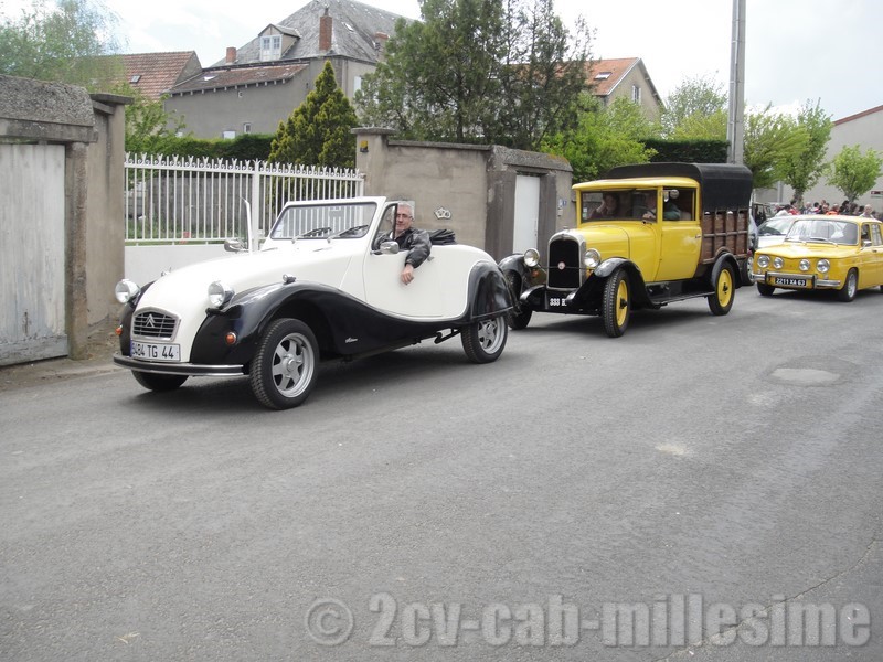 2 cv cabriolet millesime celluloise 2012