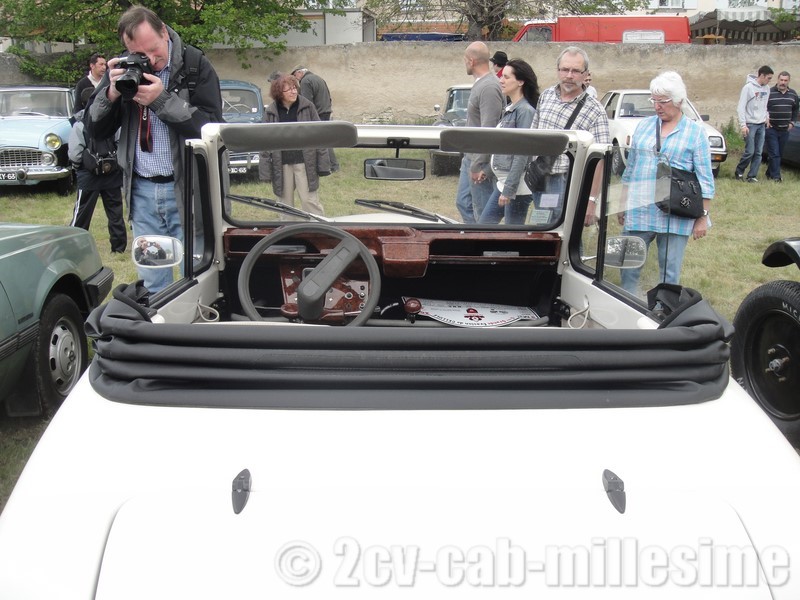 2 cv cabriolet millesime celluloise 2012