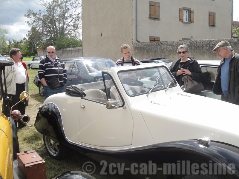2 cv cabriolet millesime celluloise 2012
