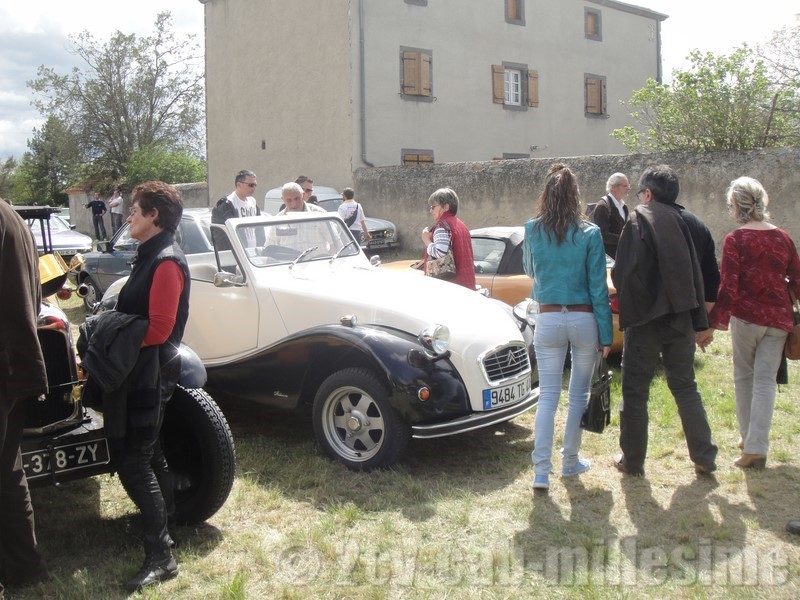 2 cv cabriolet millesime celluloise 2012