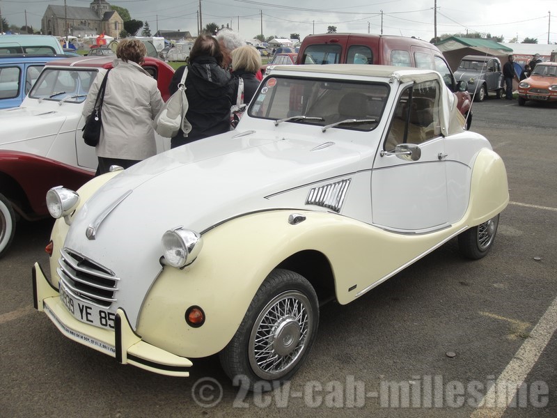 2 cv cabriolet millesime 19ème rencontre des 2 cv clubs de france chateaubriant 2012
