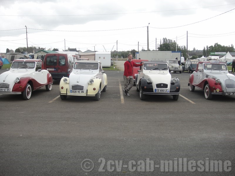 2 cv cabriolet millesime 19ème rencontre des 2 cv clubs de france chateaubriant 2012