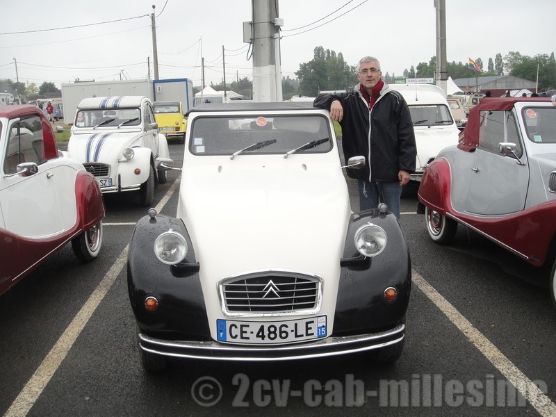 2 cv cabriolet millesime 19ème rencontre des 2 cv clubs de france chateaubriant 2012