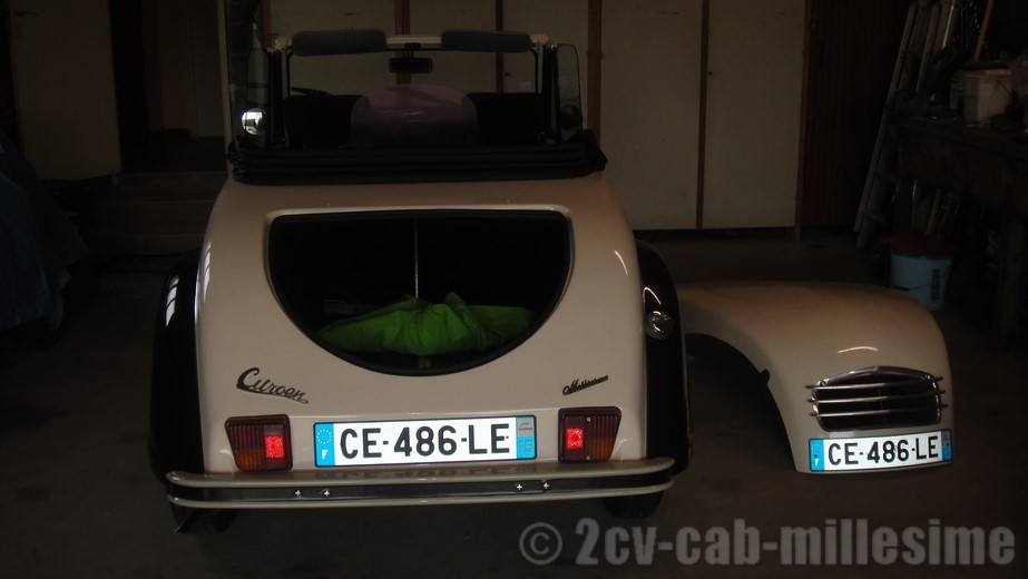 2 cv cabriolet millesime Hubert Heurtin
