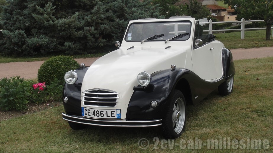 2 cv cabriolet millesime Hubert Heurtin