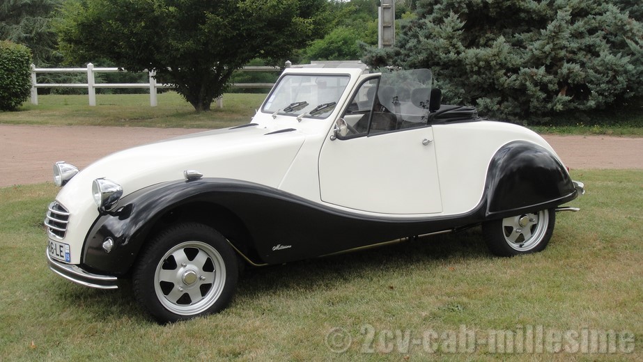 2 cv cabriolet millesime Hubert Heurtin
