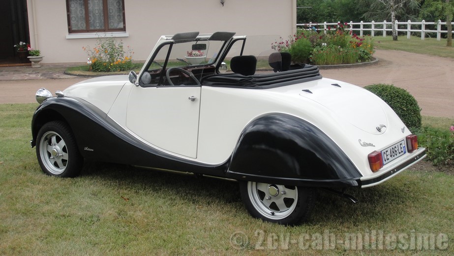 2 cv cabriolet millesime Hubert Heurtin