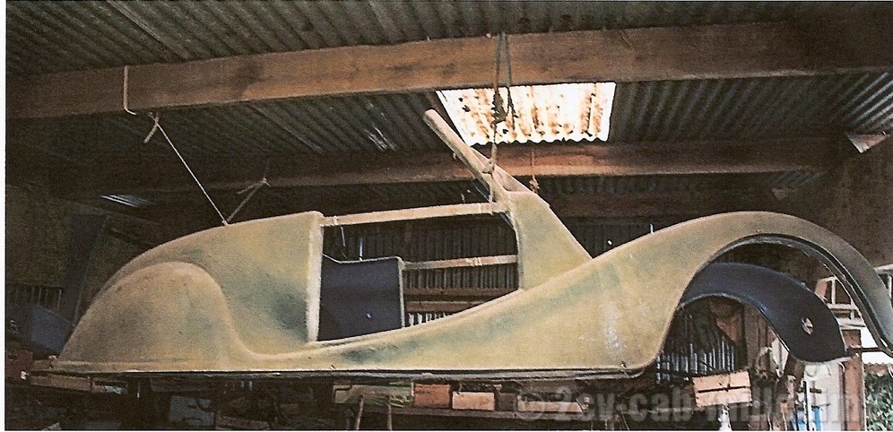 moule carrosserie 2 cv cabriolet millesime