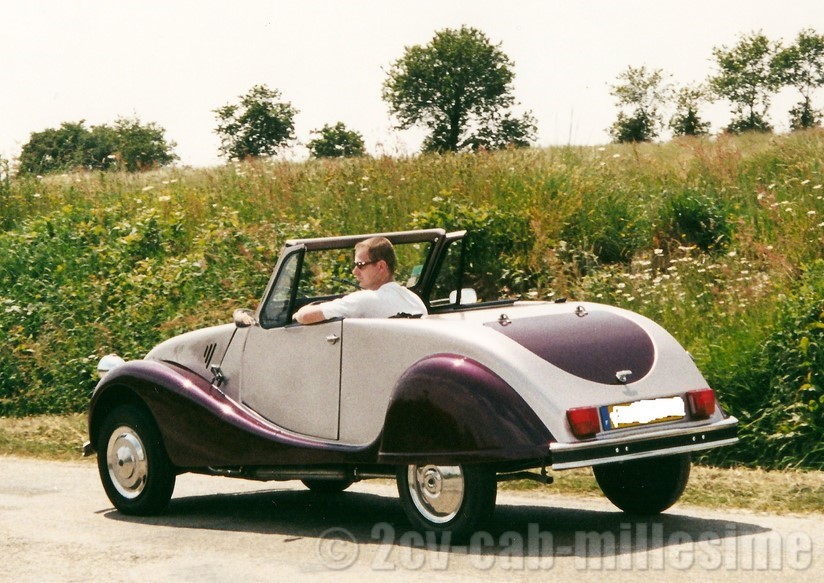 2 cv cabriolet millesime hubert Heurtin