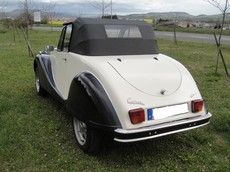 2 cv cabriolet millesime Hubert Heurtin