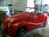 2 cv cabriolet millesime A0013 transformée
